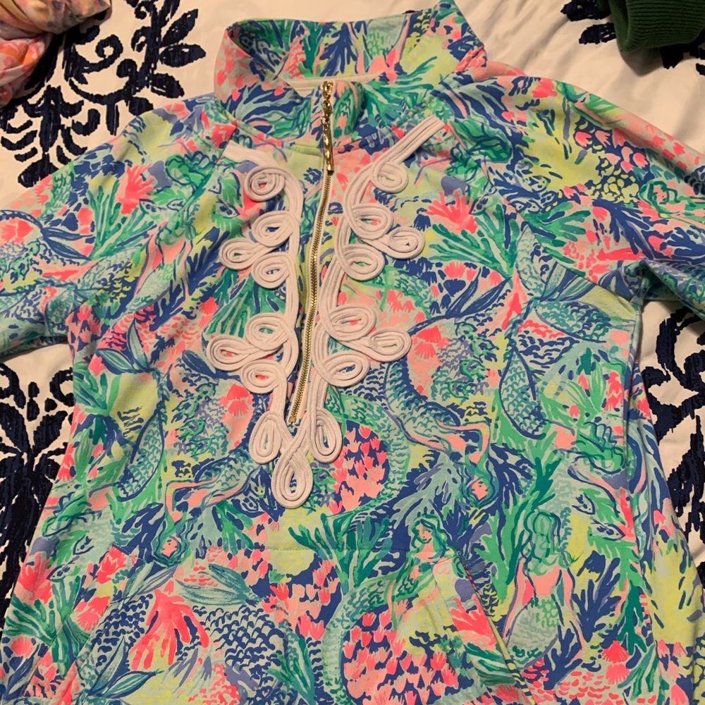 Mermaid Cove Lilly Pulitzer popover tunic